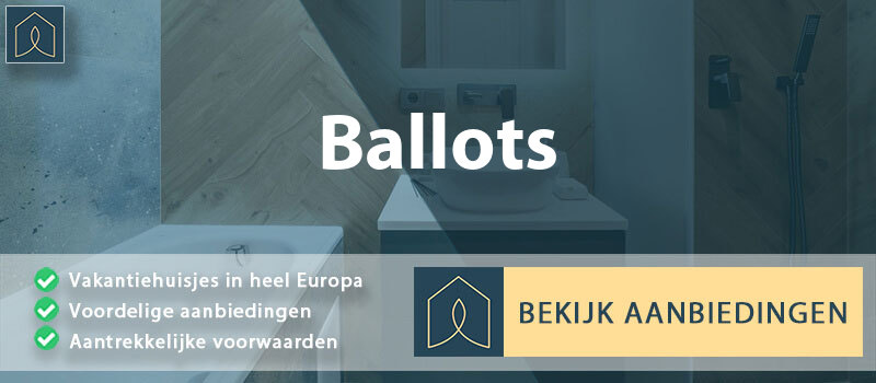 vakantiehuisjes-ballots-pays-de-la-loire-vergelijken