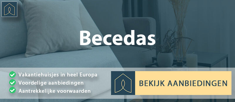 vakantiehuisjes-becedas-leon-vergelijken