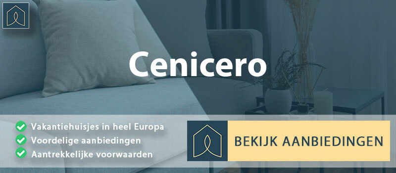 vakantiehuisjes-cenicero-la-rioja-vergelijken