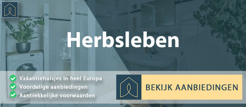 vakantiehuisjes-herbsleben-thuringen-vergelijken