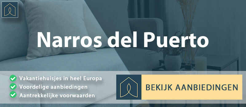 vakantiehuisjes-narros-del-puerto-leon-vergelijken