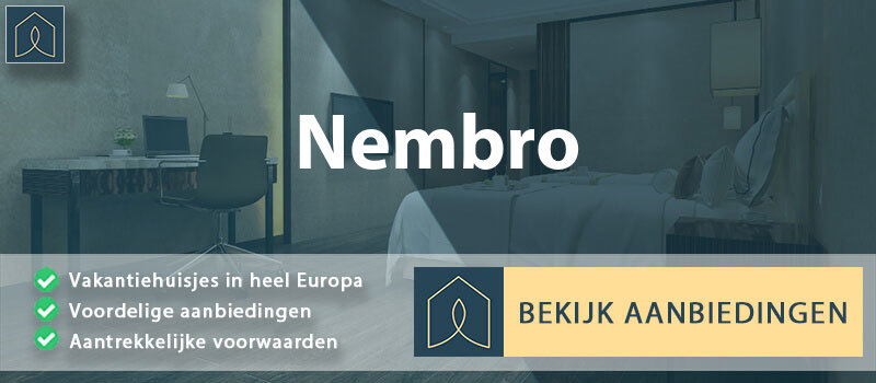 vakantiehuisjes-nembro-lombardije-vergelijken