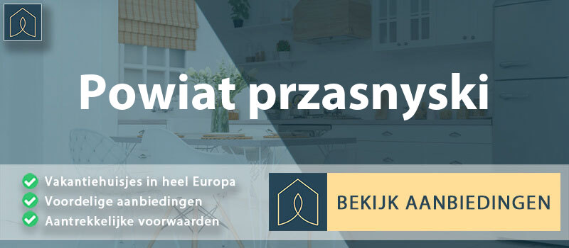 vakantiehuisjes-powiat-przasnyski-mazovie-vergelijken