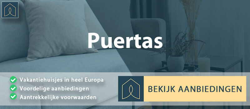 vakantiehuisjes-puertas-leon-vergelijken