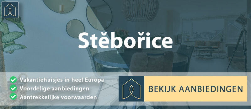 vakantiehuisjes-steborice-moravie-silezie-vergelijken