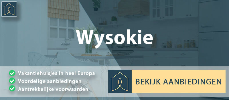 vakantiehuisjes-wysokie-lublin-vergelijken